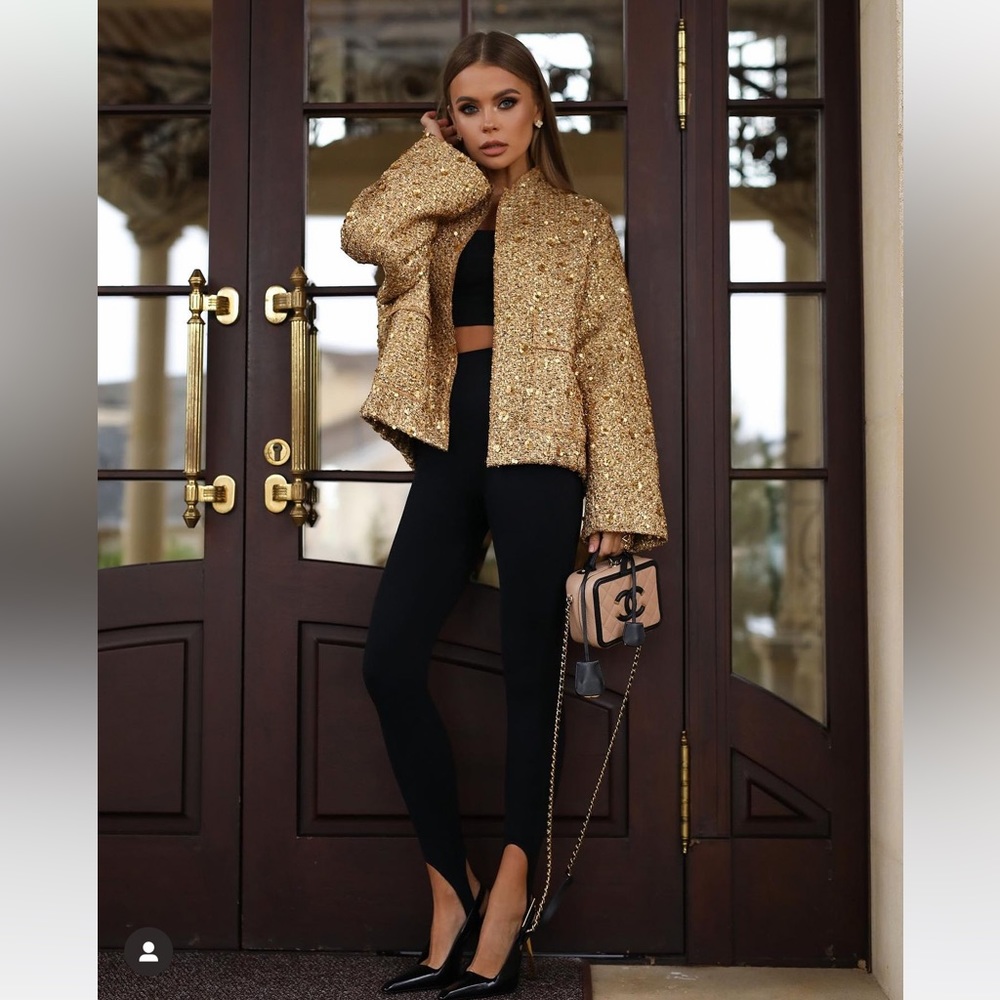 Gold Zara Shiny Blazer Zara Sequin Blazer Dress Gold Zara Shiny Blazer Zara Sequin Blazer Dress